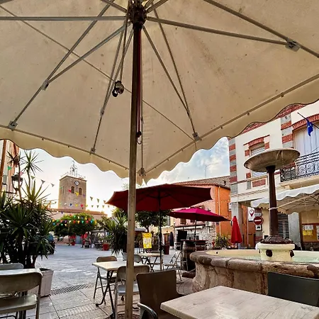 דירה Sainte Madeleine Au Coeur D'un Village Catalan Authentique Vue Fontaine De La Place *